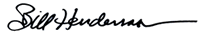 Bill Henderson - signature